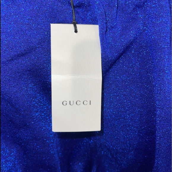 Gucci Wool Lame GG Stripe Pants - Picture 6 of 12